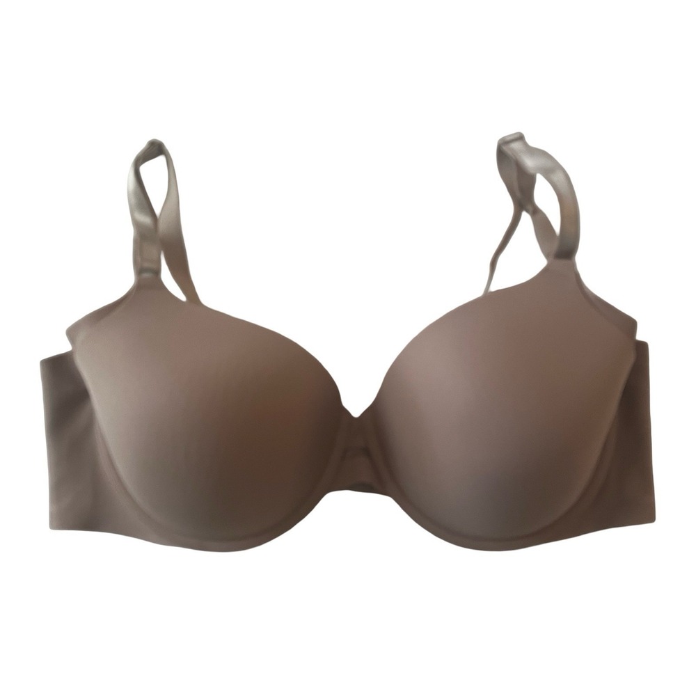 Warners Women's Size 40C Tan Beige Bra Underwire T-Shirt Modern